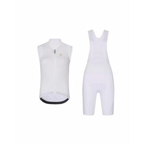 RIVANELLE Cyklistický krátký dres a krátké kalhoty - PURE - bílá obraz