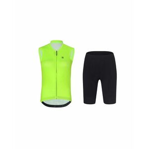 RIVANELLE Cyklistický krátký dres a krátké kalhoty - PURE - černá/žlutá obraz