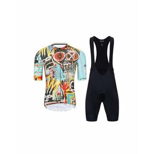 HOLOKOLO Cyklistický krátký dres a krátké kalhoty - WILDLY II - vícebarevná/modrá obraz