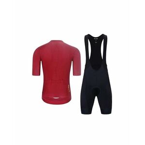 HOLOKOLO Cyklistický krátký dres a krátké kalhoty - EYELET - bordó obraz