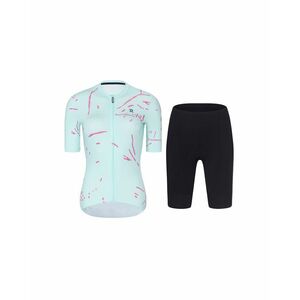 RIVANELLE Cyklistický krátký dres a krátké kalhoty - PASSION - růžová/modrá obraz