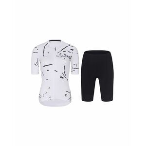 RIVANELLE Cyklistický krátký dres a krátké kalhoty - PASSION - černá/bílá obraz