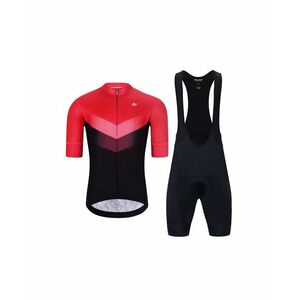 HOLOKOLO Cyklistický krátký dres a krátké kalhoty - ARROW II - černá/červená obraz