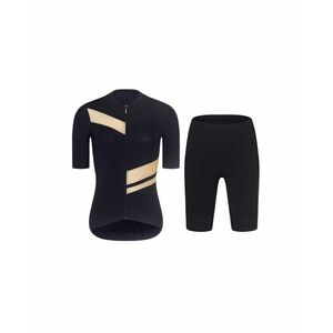 RIVANELLE Cyklistický krátký dres a krátké kalhoty - GLAMOR - černá/béžová obraz