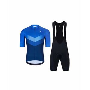 HOLOKOLO Cyklistický krátký dres a krátké kalhoty - ARROW II - modrá/černá obraz