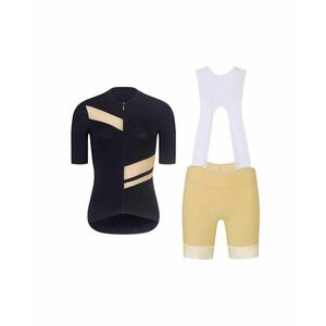 RIVANELLE Cyklistický krátký dres a krátké kalhoty - GLAMOR - černá/béžová obraz