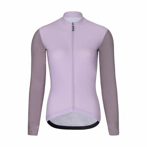 RIVANELLE Cyklistický dres s dlouhým rukávem zimní - PERFORMANCE WINTER - fialová L obraz
