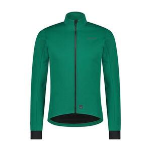 SHIMANO Cyklistická zateplená bunda - ELEMENT - zelená M obraz