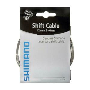 SHIMANO řadící lanko - CABLE 1, 2x2100 mm - stříbrná obraz