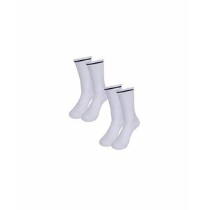 HOLOKOLO Cyklistické ponožky klasické - VELON 2PAK - bílá obraz