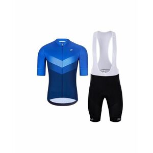 HOLOKOLO Cyklistický krátký dres a krátké kalhoty - ARROW II - modrá/černá obraz