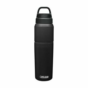 CAMELBAK Cyklistická láhev na vodu - MULTIBEV VACUUM STEINLESS 0, 65L/0, 5L - černá obraz