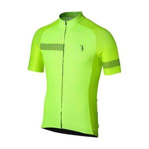 BBB Cyklistický dres s krátkým rukávem - COMFORTFIT 2.0 - žlutá 2XL obraz