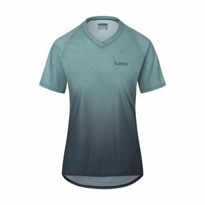 GIRO Cyklistický dres s krátkým rukávem - ROUST W - zelená S obraz