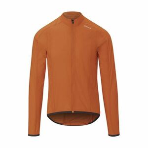 GIRO Cyklistická větruodolná bunda - CHRONO EXPERT - oranžová M obraz