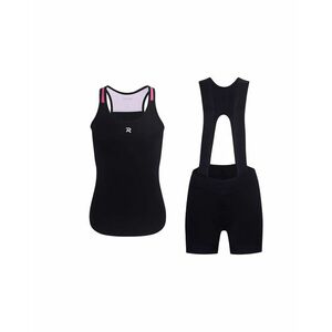 HOLOKOLO Cyklistický krátký dres a krátké kalhoty - SPARK ELITE - černá/růžová obraz