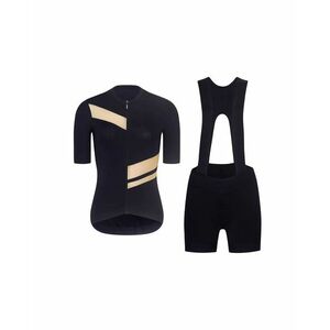 RIVANELLE Cyklistický krátký dres a krátké kalhoty - GLAMOR - béžová/černá obraz