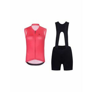RIVANELLE Cyklistický krátký dres a krátké kalhoty - PURE - růžová/černá obraz