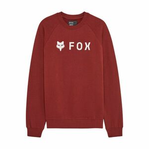 FOX mikina - ABSOLUTE FLEECE - červená XL obraz