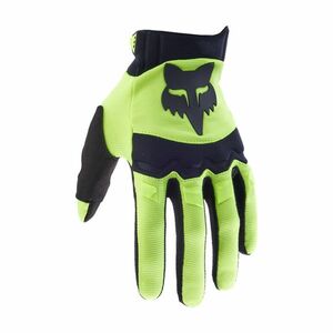 FOX Cyklistické rukavice dlouhoprsté - DIRTPAW - žlutá/černá XL obraz