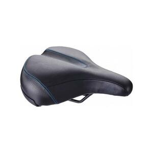 BBB sedlo - COMFORTPLUS UPRIGHT LEATHER 225MM - černá obraz
