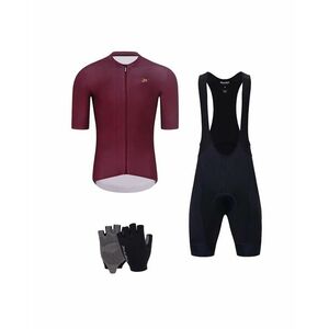 HOLOKOLO Cyklistický mega set - EYELET - bordó/černá obraz