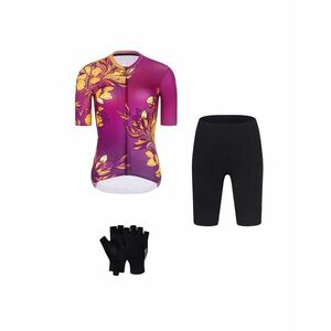 RIVANELLE Cyklistický mega set - BAROC - žlutá/černá/fialová obraz