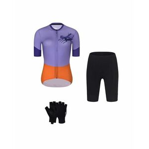 RIVANELLE Cyklistický mega set - STALLION - oranžová/černá/fialová obraz