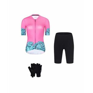 RIVANELLE Cyklistický mega set - MEDUSA - tyrkysová/černá/růžová obraz