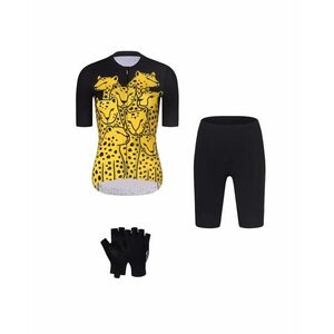 RIVANELLE Cyklistický mega set - CHEETAH II - černá/žlutá obraz