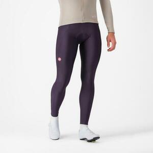 CASTELLI Cyklistické kalhoty dlouhé s laclem - ESPRESSO BIBTIGHT - fialová 2XL obraz