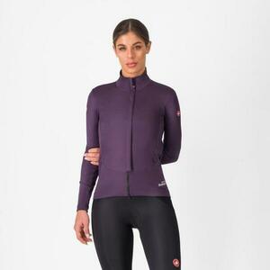 CASTELLI Cyklistická zateplená bunda - PERFETTO AIR W - fialová obraz