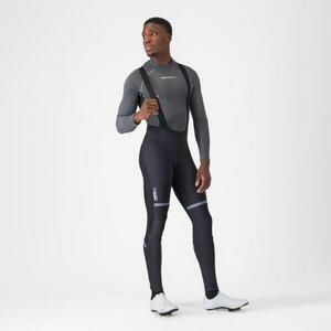 CASTELLI Cyklistické kalhoty dlouhé s laclem - POLARE 4 - černá XL obraz