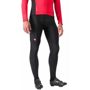 CASTELLI Cyklistické kalhoty dlouhé s laclem - COMPETIZIONE BIBTIGHT - černá M obraz