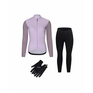 RIVANELLE Cyklistický mega set - PERFORMANCE WINTER - fialová/černá obraz