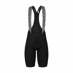 Q36.5 Cyklistické kalhoty krátké s laclem - DOTTORE PRO - černá XL obraz