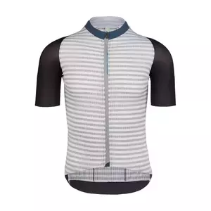Q36.5 Cyklistický dres s krátkým rukávem - CLIMA - bílá/černá/šedá L obraz