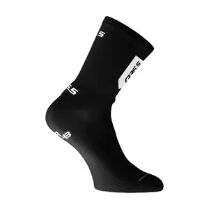 Q36.5 Cyklistické ponožky klasické - ULTRA SOCKS PRO - černá 40-43 obraz
