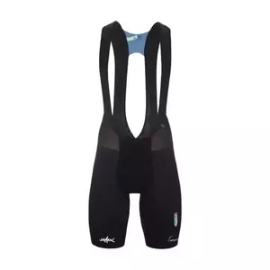 Q36.5 Cyklistické kalhoty krátké s laclem - DOTTORE CLIMA NIBALI - černá M obraz