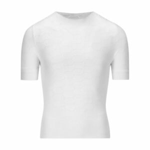 Q36.5 Cyklistické triko s krátkým rukávem - BASE LAYER 2 - bílá 2XS-XS obraz