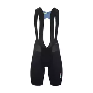 Q36.5 Cyklistické kalhoty krátké s laclem - DOTTORE CLIMA - černá M obraz