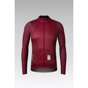 GOBIK Cyklistický dres s dlouhým rukávem zimní - SUPERHYDER 2.0 - bordó XL obraz