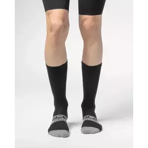 ALÉ Cyklistické ponožky klasické - STRADA 3.0 - černá/šedá 36-39 obraz