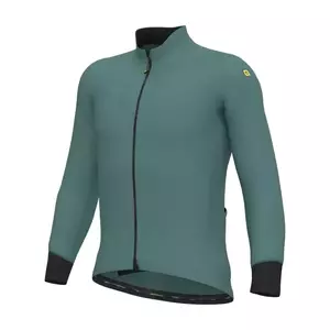 ALÉ Cyklistická větruodolná bunda - FONDO 3.0 - světle modrá/černá 3XL obraz