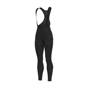 ALÉ Cyklistické kalhoty dlouhé s laclem - WINTER - černá XL obraz