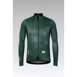 GOBIK Cyklistická zateplená bunda - SKIMO PRO 2.0 - zelená L obraz