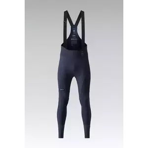 GOBIK Cyklistické kalhoty dlouhé s laclem - ABSOLUTE 7.0 - modrá XL obraz