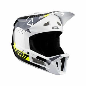 LEATT Cyklistická přilba - MTB GRAVITY 2.0 - bílá/černá (61-62 cm) obraz