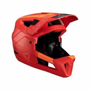 LEATT Cyklistická přilba - MTB ENDURO 4.0 - červená (55–59 cm) obraz