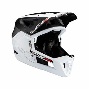 LEATT Cyklistická přilba - MTB ENDURO 4.0 - bílá/černá (55–59 cm) obraz